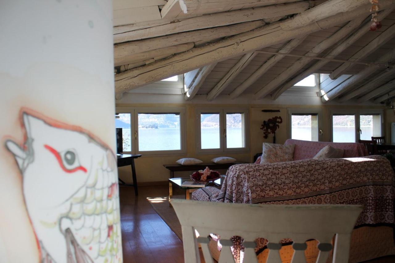 سولتسانو L'Oleandro Sul Lago D'Iseo B&B المظهر الخارجي الصورة